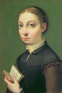 セルフポートレート、1554年（パネル）
